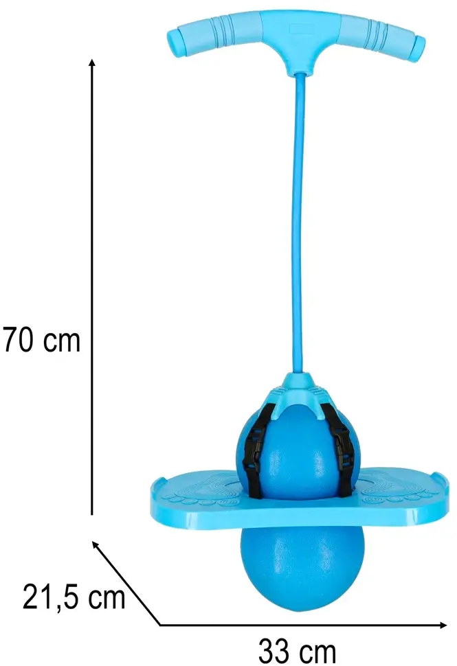 Детский прыгун-пого Ikonka KX3135 (Blue) - 8