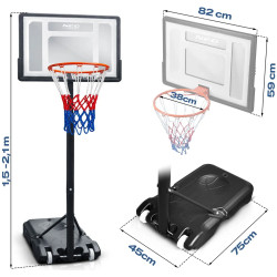 Stand de baschet Neo Sport NS-280 1280 (Black) Thumb