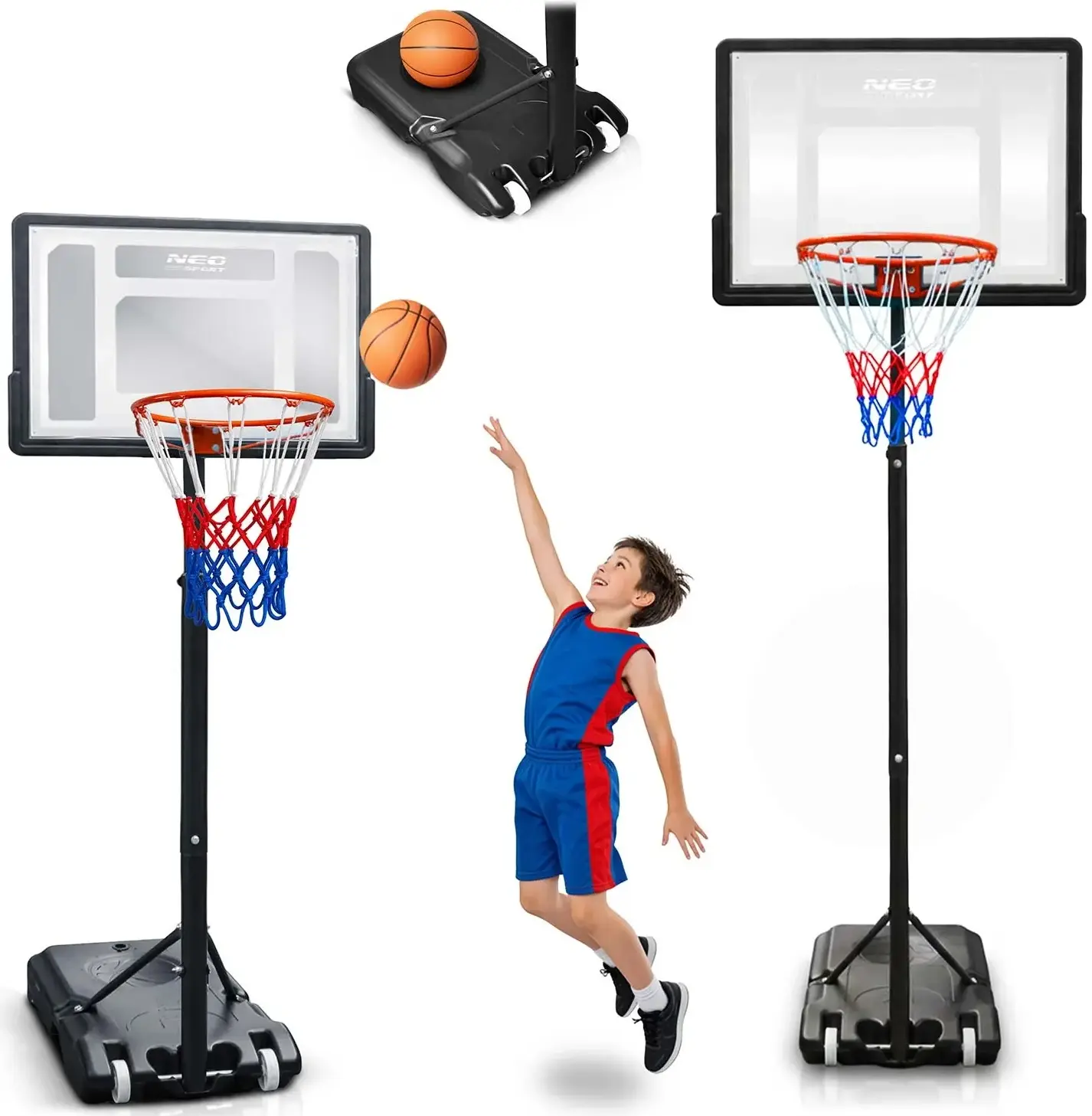 Stand de baschet Neo Sport NS-280 1280 (Black) - 4