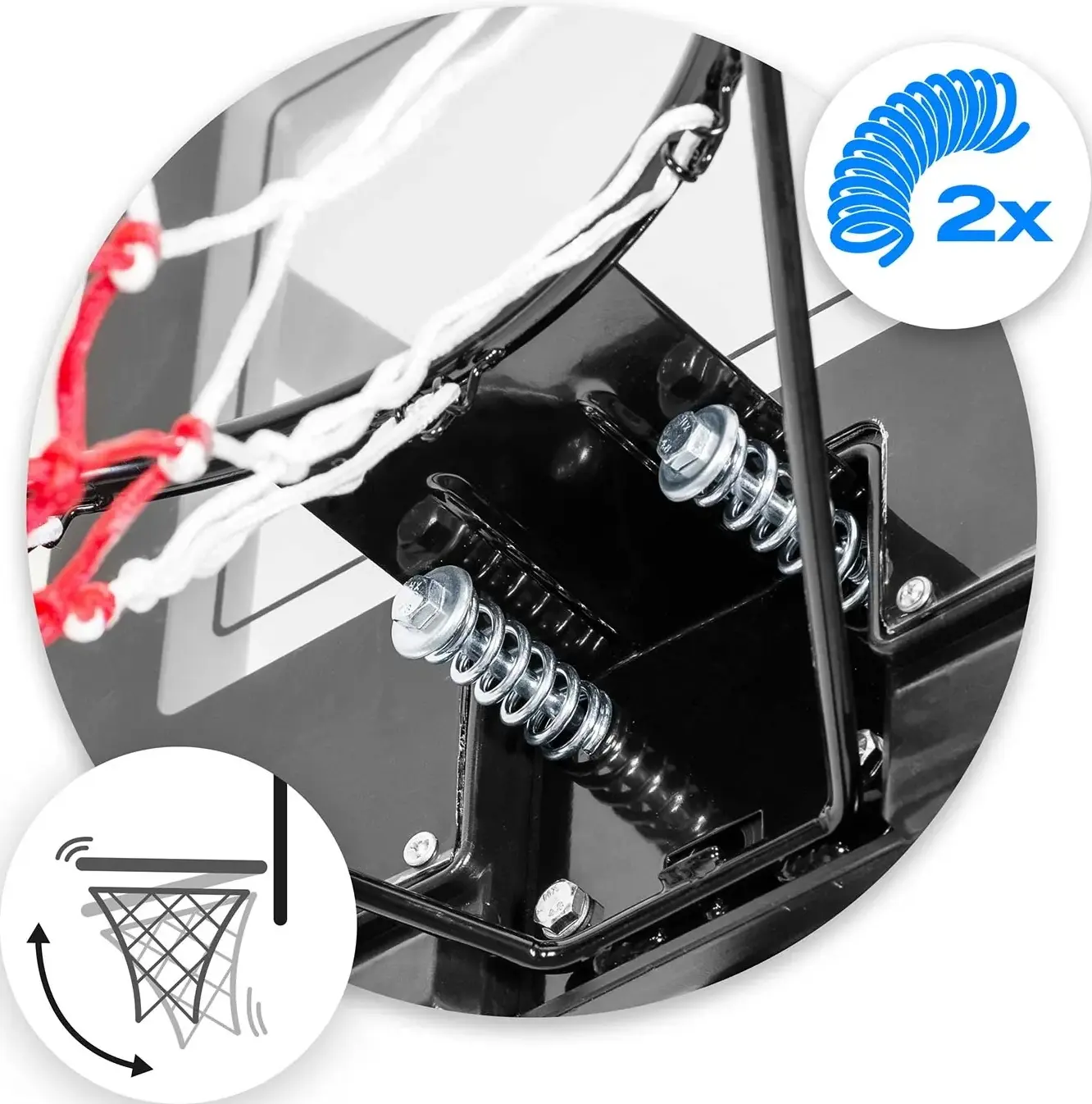 Stand de baschet Neo Sport NS-282 1282 (Black) - 14