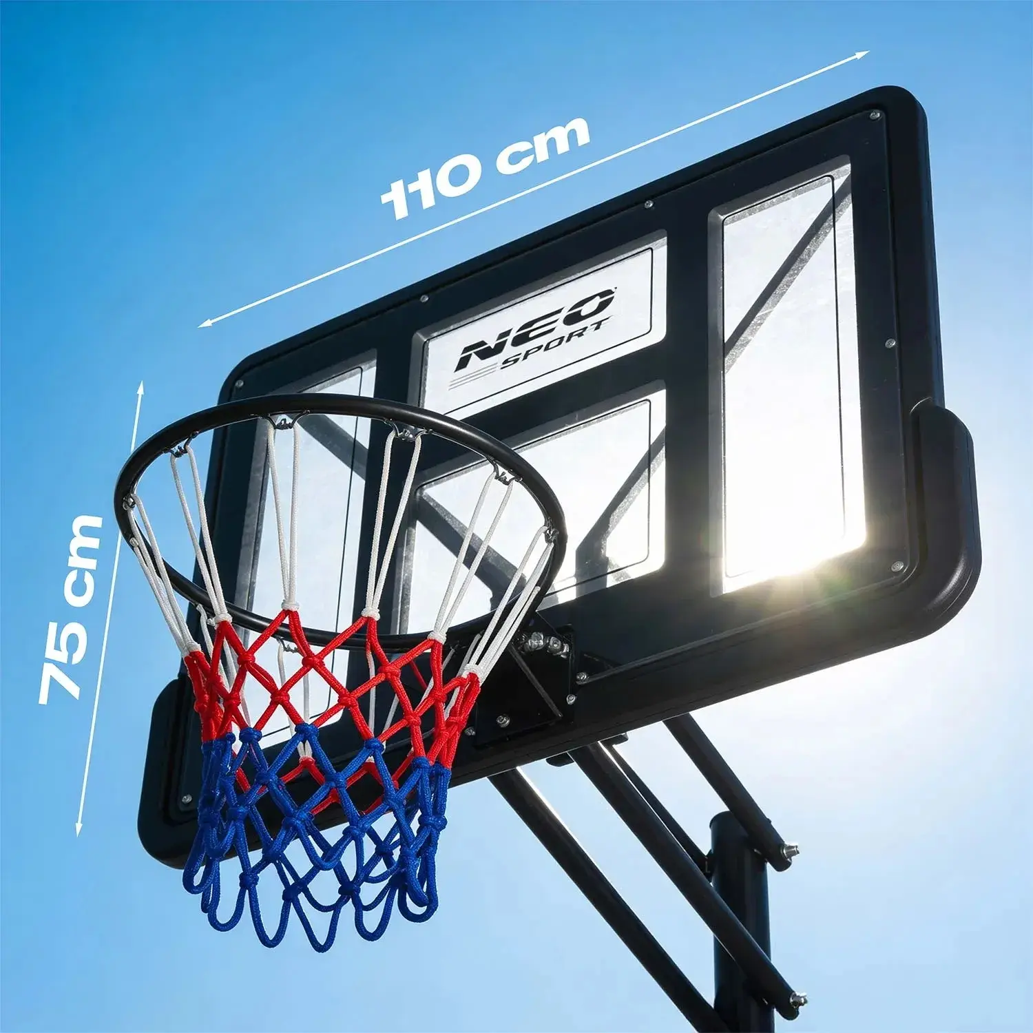 Stand de baschet Neo Sport NS-283 1283 (Black) - 14