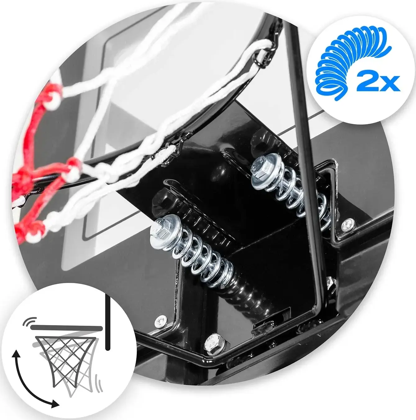 Stand de baschet Neo Sport NS-283 1283 (Black) - 6