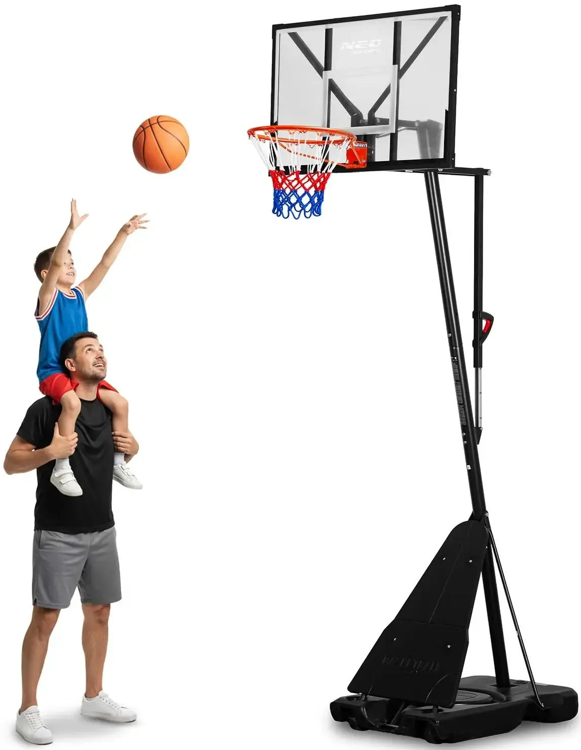 Stand de baschet Neo Sport NS-284 1284 (Black) - 16