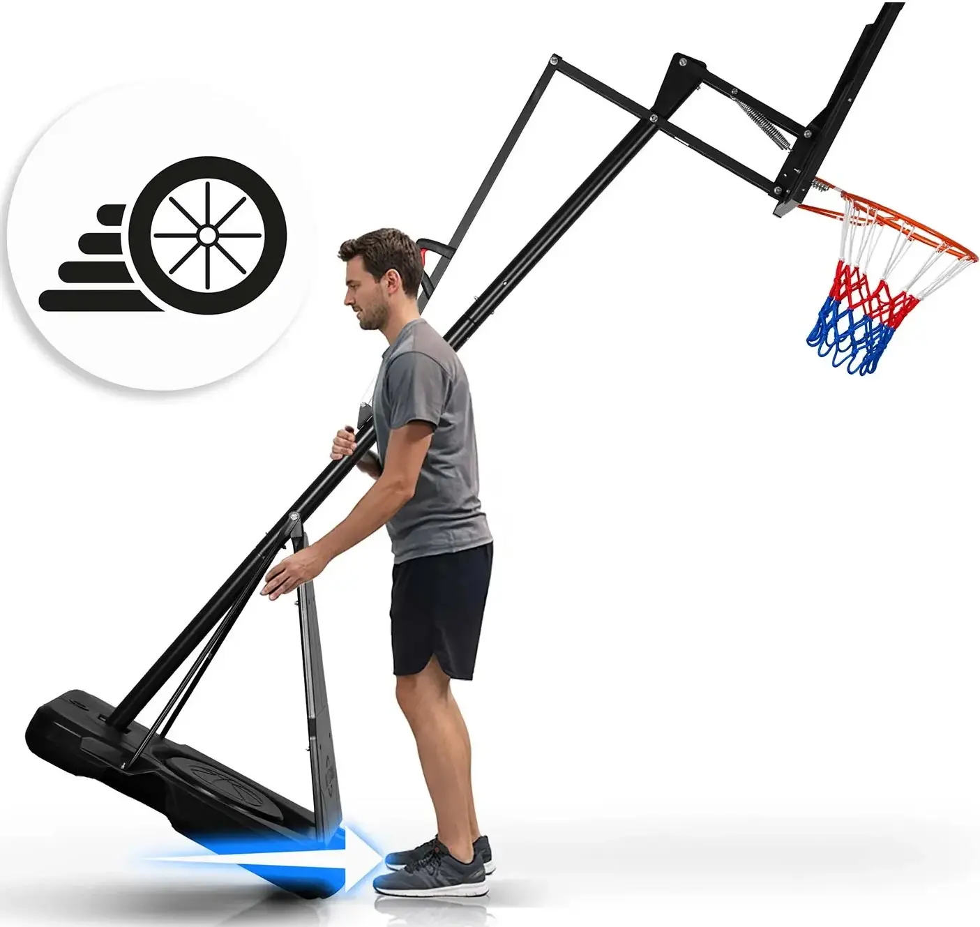 Stand de baschet Neo Sport NS-284 1284 (Black) - 6