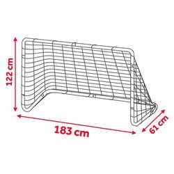 Set porti pentru fotbal Neo Sport 1450-2 (Red) Thumb