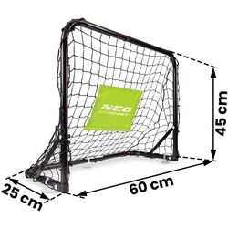 Набор футбольных ворот Neo Sport NS-461 (Black) Thumb