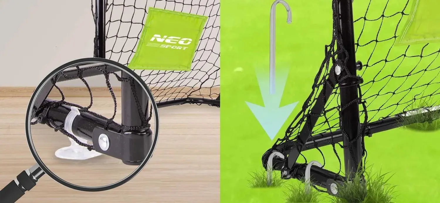 Набор футбольных ворот Neo Sport NS-461 (Black)