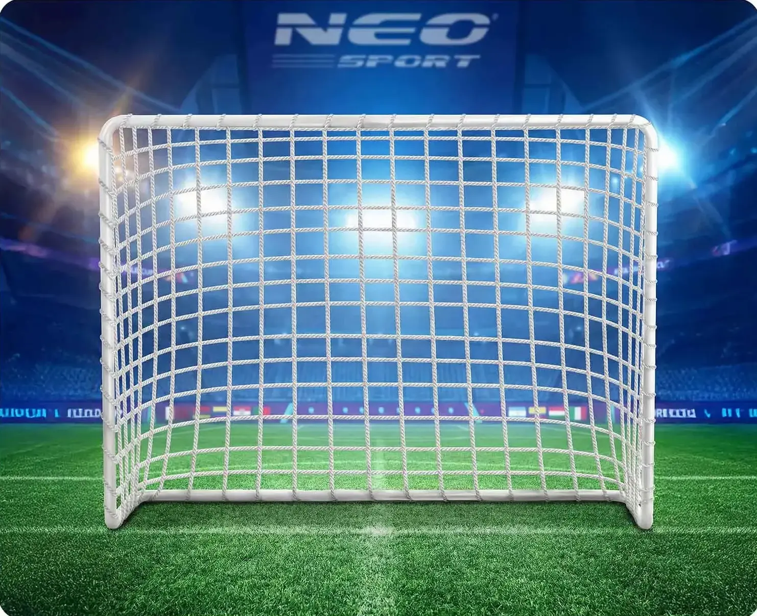 Набор футбольных ворот Neo Sport NS-485 1485-2 (White) - 6