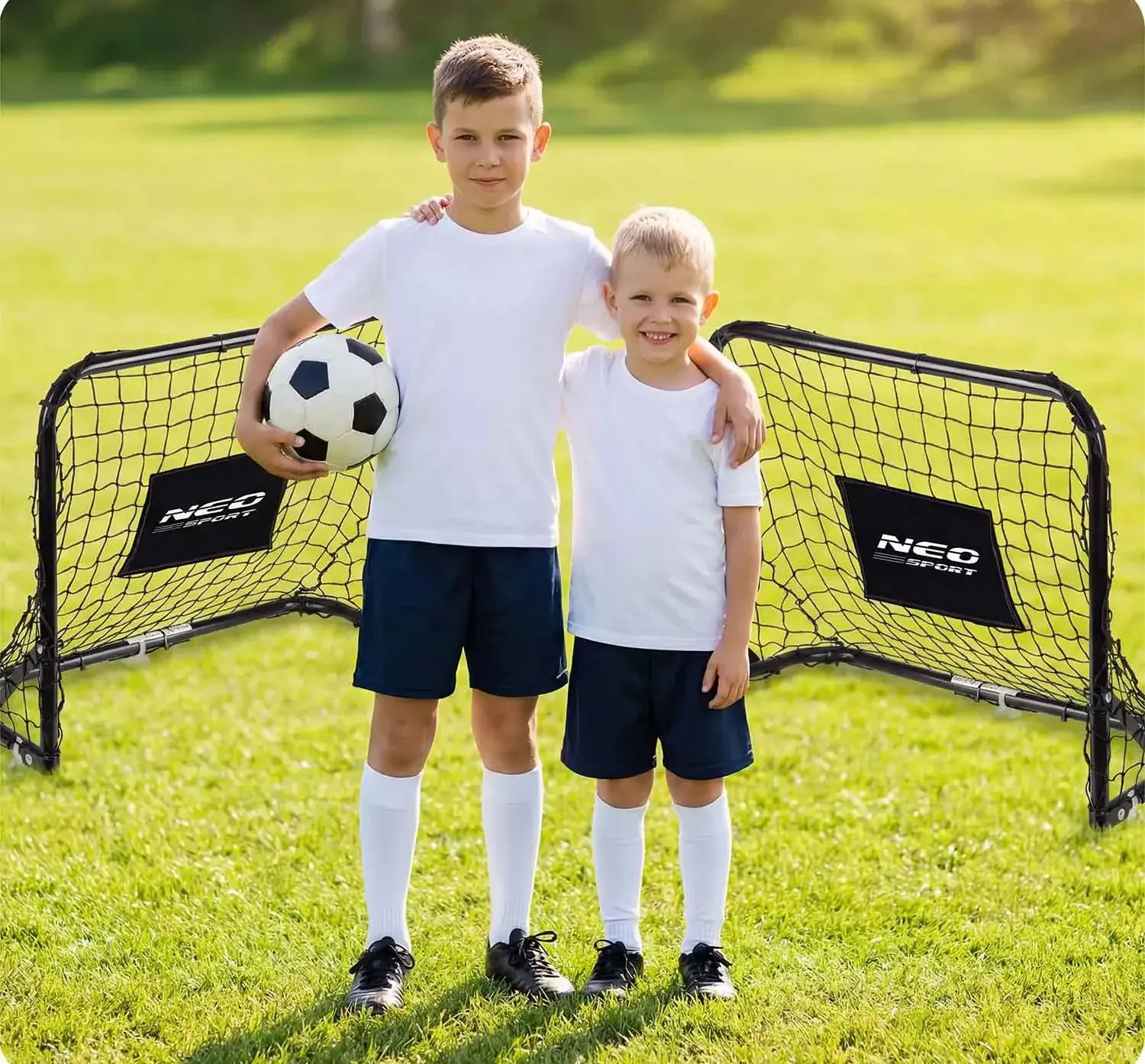 Набор футбольных ворот Neo Sport NS-486 1486 (Black) - 6