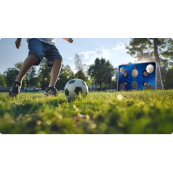 Tinta pentru poarta de fotbal Neo Sport 1474 (Blue) Thumb