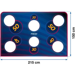 Tinta pentru poarta de fotbal Neo Sport 1475 (Blue) Thumb