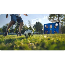 Tinta pentru poarta de fotbal Neo Sport 1475 (Blue) Thumb
