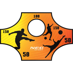 Прицельный коврик для футбольных ворот Neo Sport 1477 (Orange)