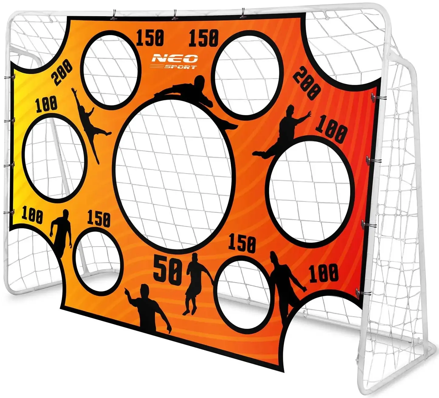 Tinta pentru poarta de fotbal Neo Sport 1478 (Orange) - 6