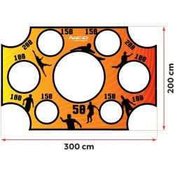Tinta pentru poarta de fotbal Neo Sport 1479 (Orange) Thumb