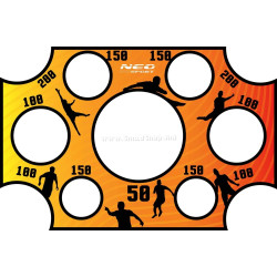 Tinta pentru poarta de fotbal Neo Sport 1479 (Orange)
