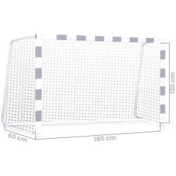 Plasă de poartă de fotbal Neo Sport 1480 (White) Thumb