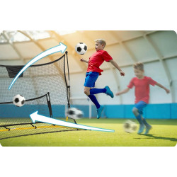 Poarta pentru fotbal de antrenament Neo Sport 1493 (Yellow/Black) Thumb