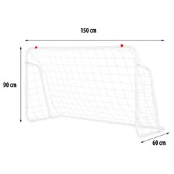 Poarta pentru fotbal Nils BR8150 (White) Thumb