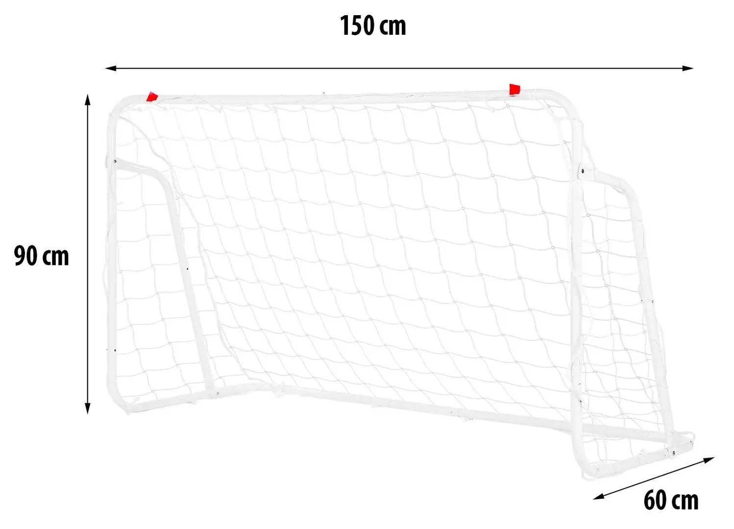 Poarta pentru fotbal Nils BR8150 (White)