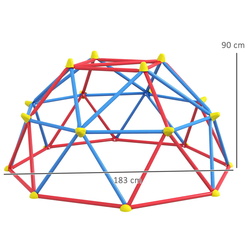 Игровой купол Outsunny 34D-002V00RD (Red/Blue) Thumb