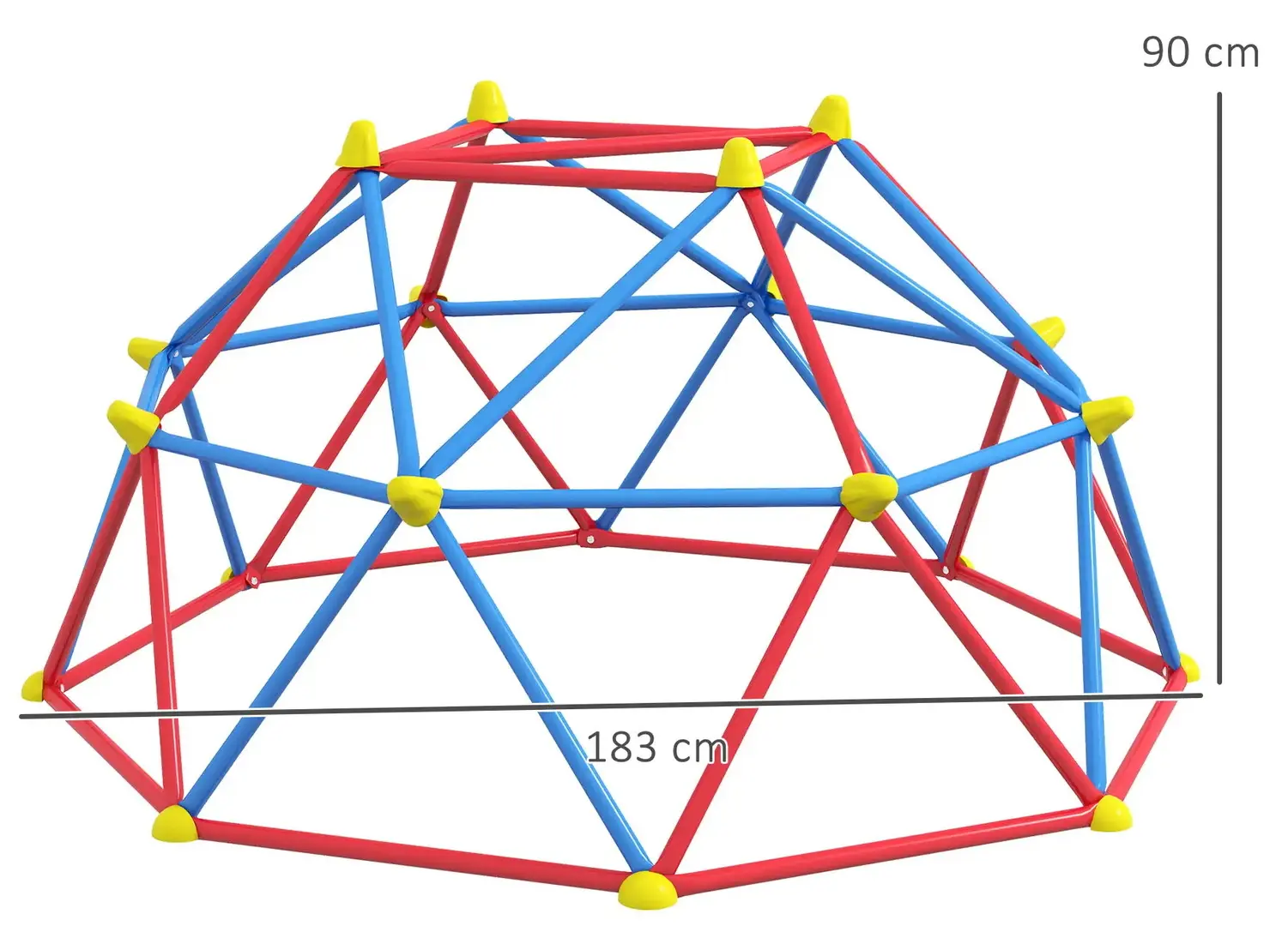 Игровой купол Outsunny 34D-002V00RD (Red/Blue)
