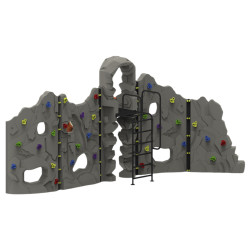 Perete de catarare cu tobogan PlayPark DS-09 (Grey) Thumb