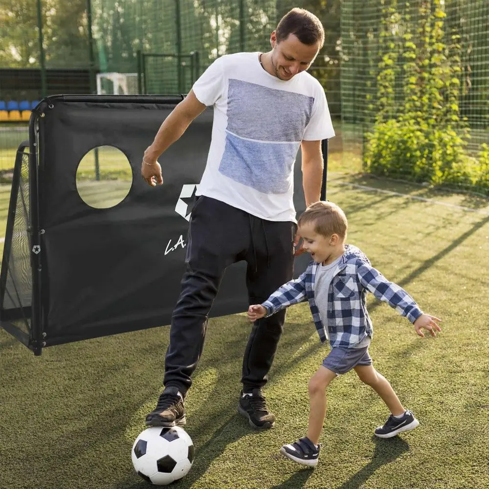 Poarta pentru fotbal 2in1 Solex 44510 (Black) - 4