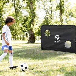 Poarta pentru fotbal 2in1 Solex 44510 (Black) Thumb