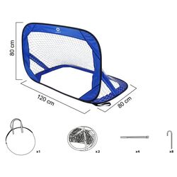 Set porti pentru fotbal Solex 44520 (Blue) Thumb