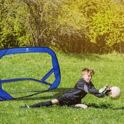 Set porti pentru fotbal Solex 44520 (Blue) Thumb