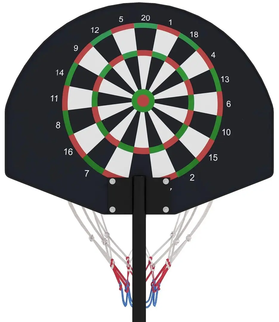 Баскетбольная стойка SportNow A61-054V00BK (Black/Brown) - 3