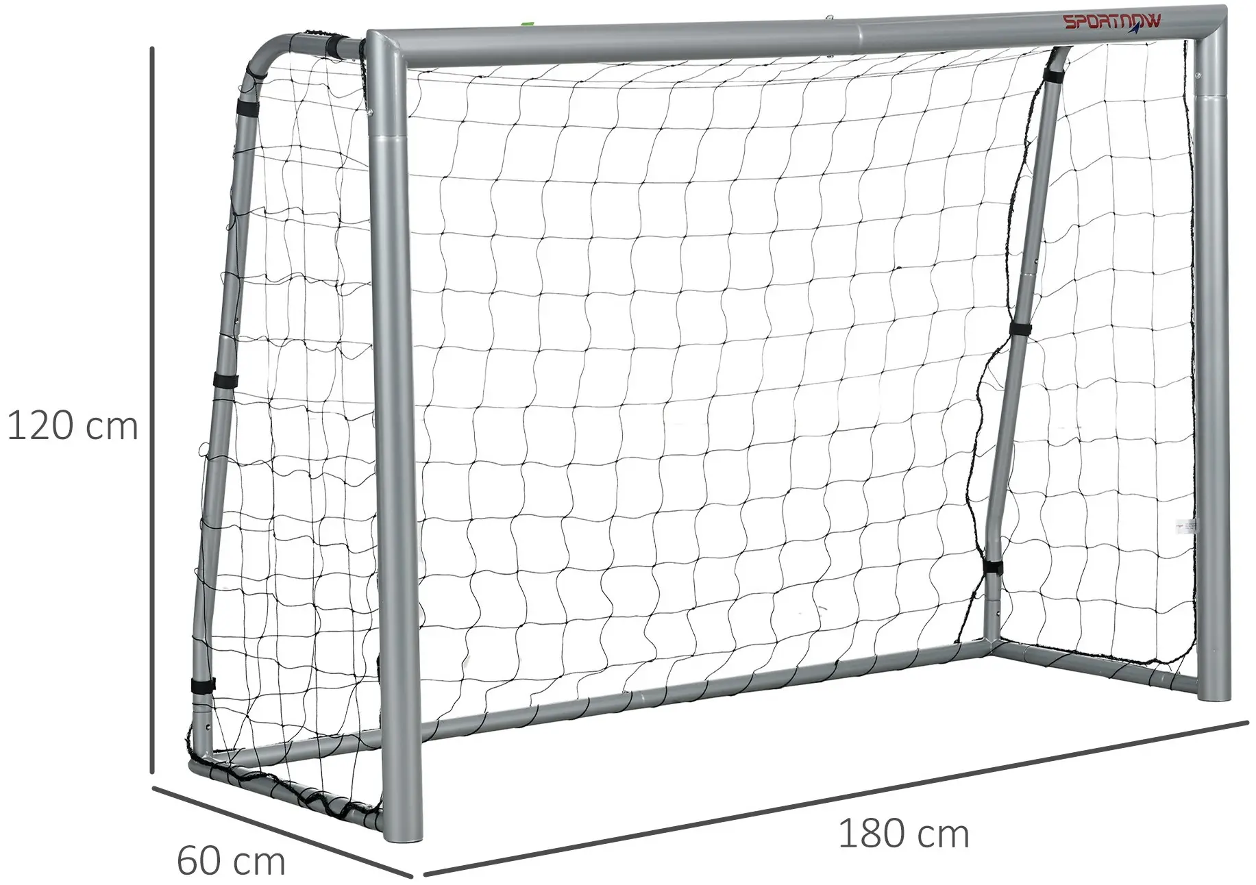 Poarta pentru fotbal SportNow A62-038V00GY (Grey) - 3