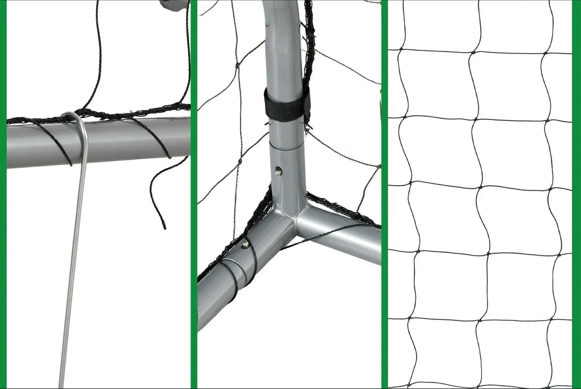 Poarta pentru fotbal SportNow A62-038V00GY (Grey) - 4