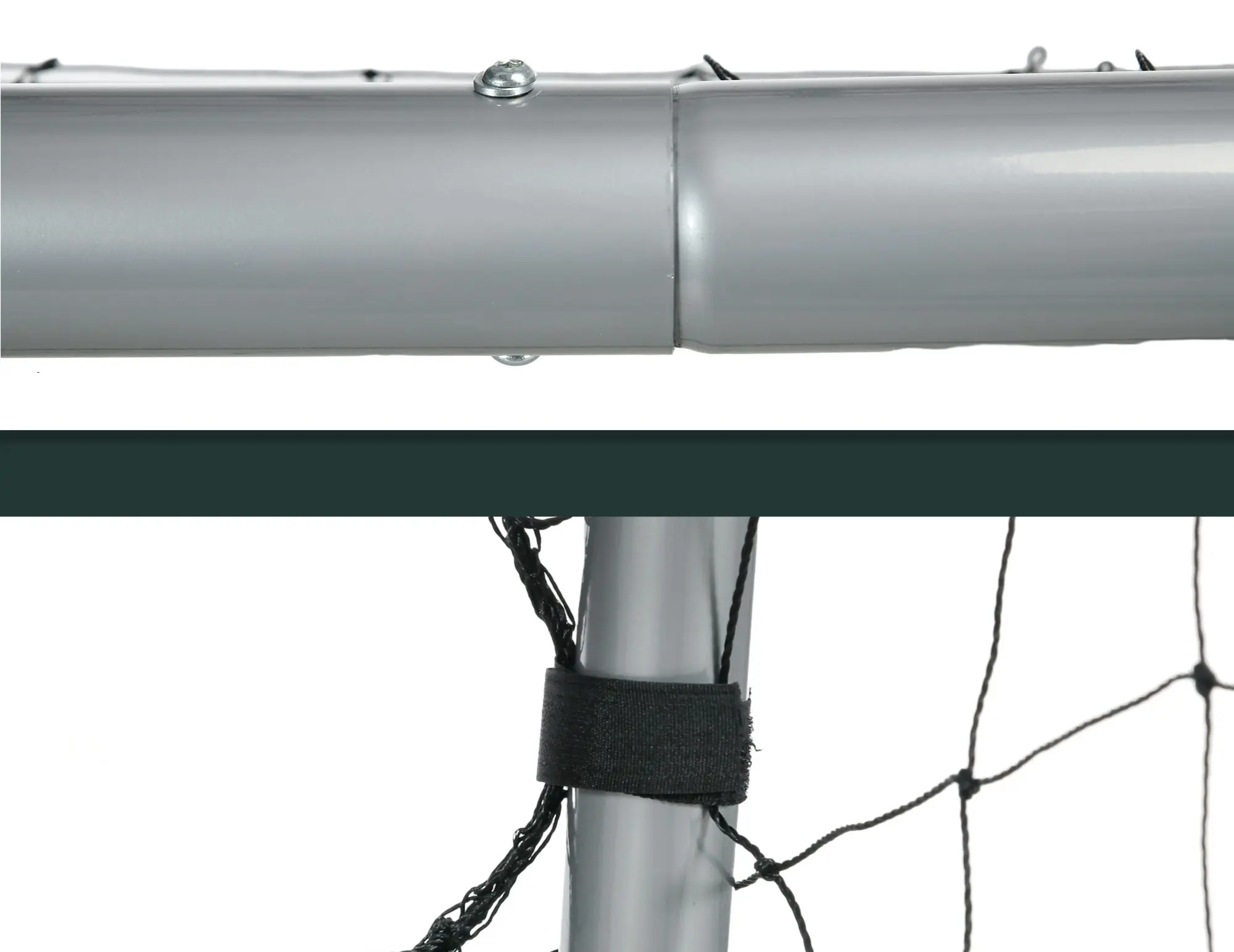 Poarta pentru fotbal SportNow A62-038V00GY (Grey) - 5