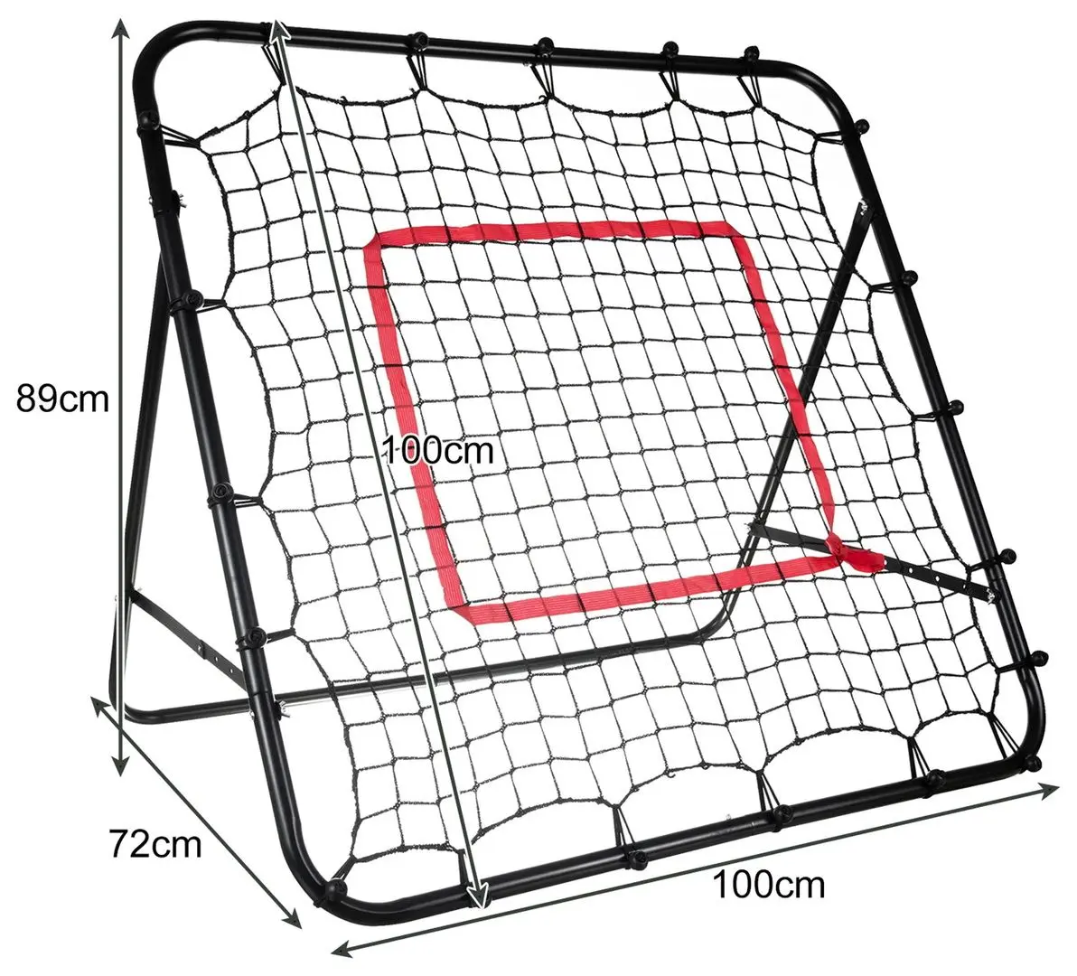 Poarta pentru fotbal Trizand 23610 (Black) - 2