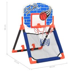 Баскетбольный набор VidaXL 80350 (Red/Blue) Thumb