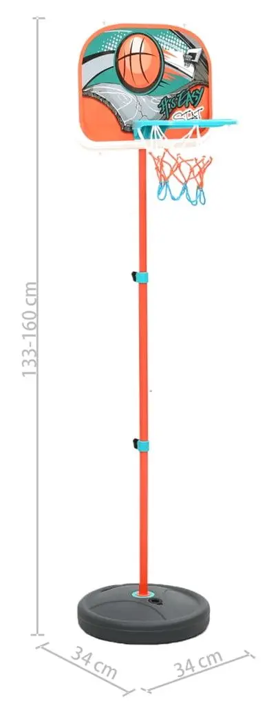 Баскетбольный набор VidaXL 80356 (Multicolored)