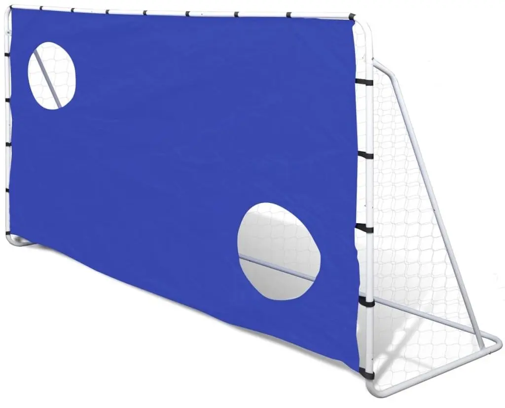 Футбольные ворота с мишенью VidaXL 90573 (White)