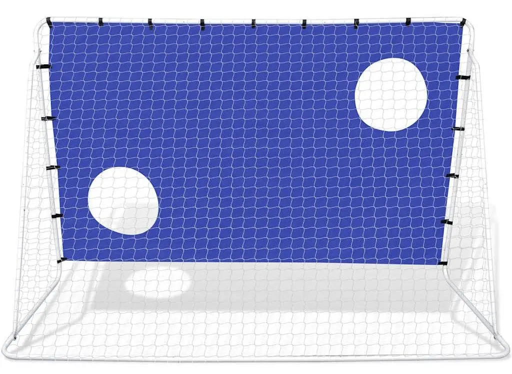 Футбольные ворота с мишенью VidaXL 90573 (White)