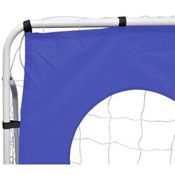 Футбольные ворота с мишенью VidaXL 90573 (White) Thumb