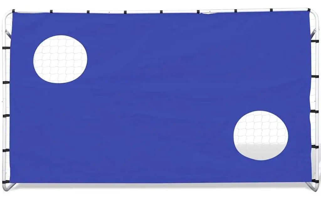 Футбольные ворота с мишенью VidaXL 90573 (White)