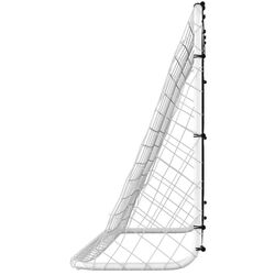 Футбольные ворота с мишенью VidaXL 93376 (White/Black) Thumb