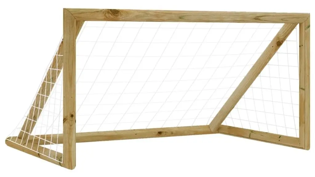 Футбольные ворота VidaXL 3059949 (Natural)
