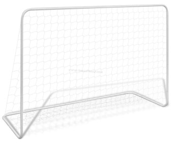 Poarta pentru fotbal VidaXL 90684 (White)