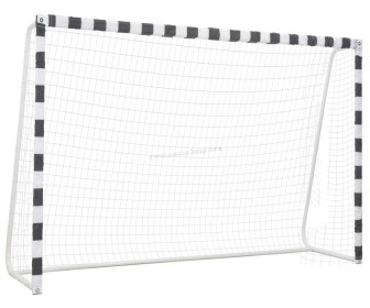 Poarta pentru fotbal VidaXL 91954 (White)