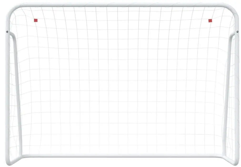 Poarta pentru fotbal VidaXL 93734 (White)
