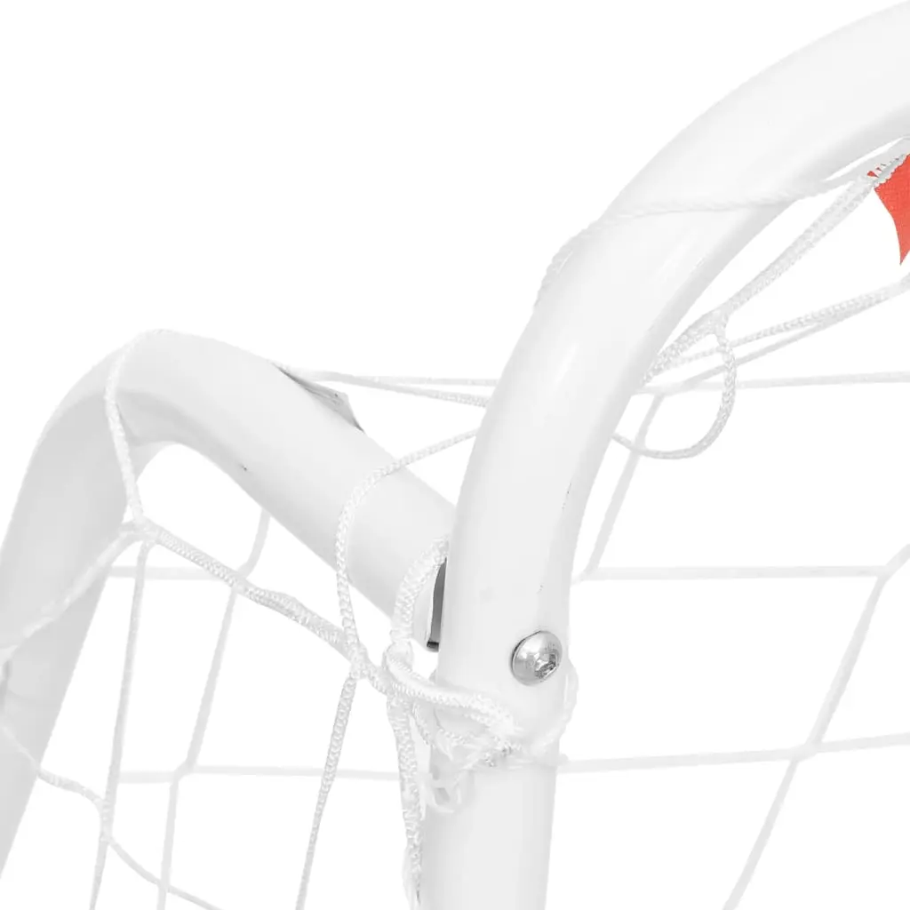 Poarta pentru fotbal VidaXL 93734 (White)