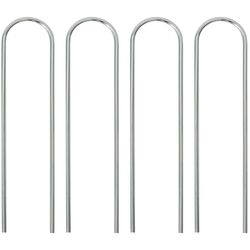 Poarta pentru fotbal VidaXL 93734 (White) Thumb