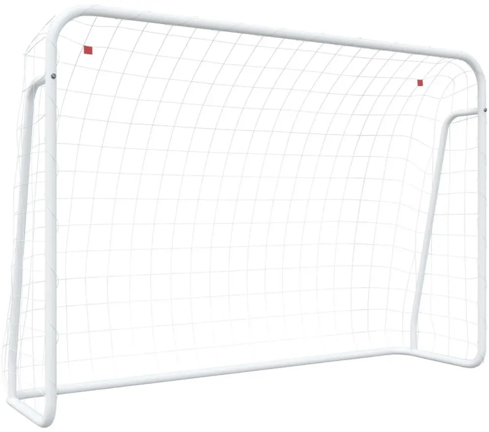 Poarta pentru fotbal VidaXL 93734 (White)